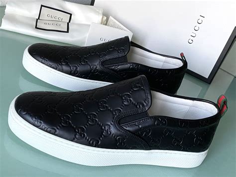 gucci dublin signature sneakers with studs|gucci embroidered sneakers.